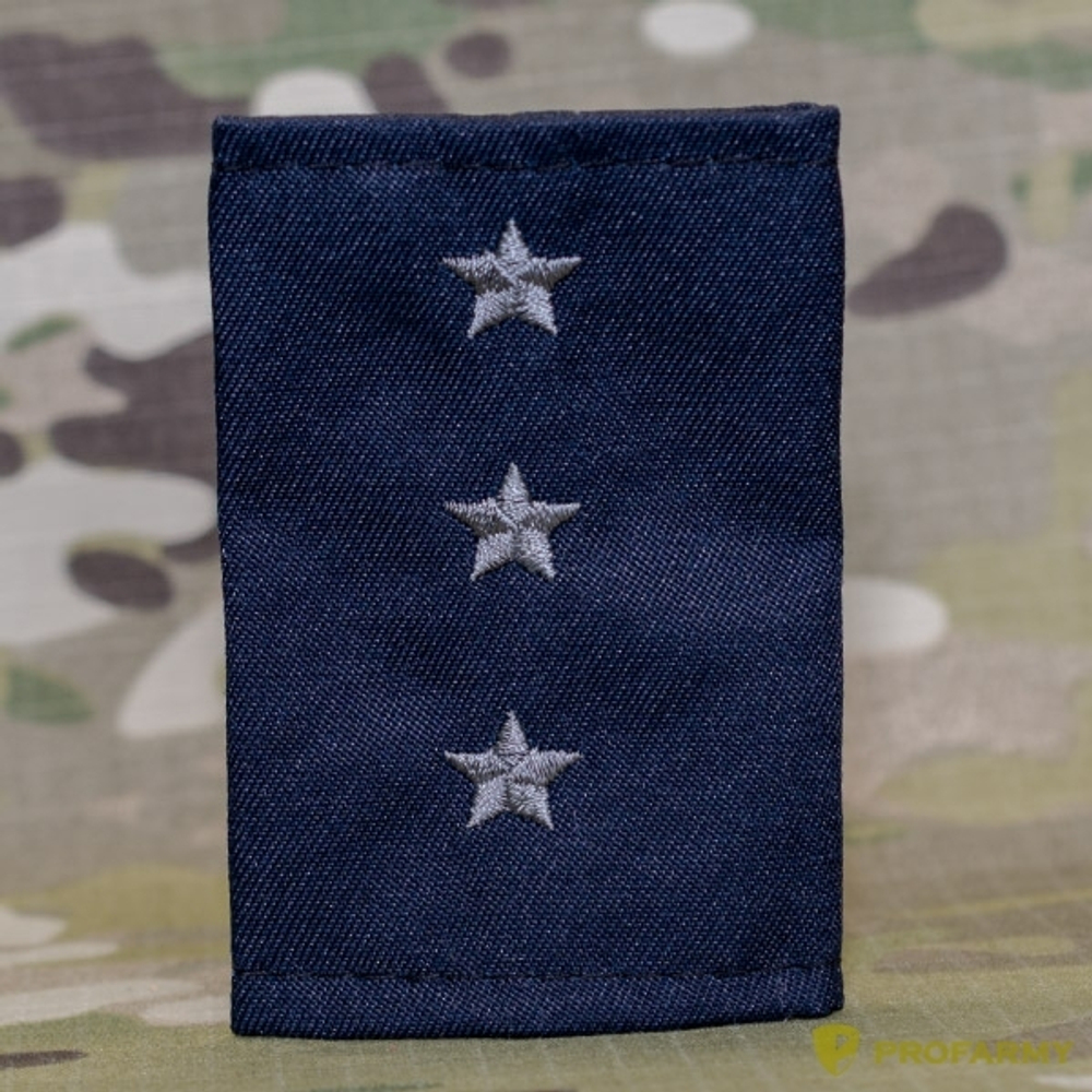 Фальшпогоны черные вышитые серые звезды ст. прапорщик