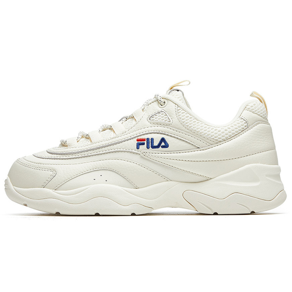 FILA FUSION Ray Текстиль Синтетическая кожа Спортивная Низкая повседневная обувь Мужская Белая