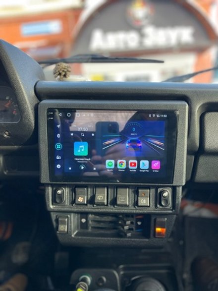 Магнитола для Lada 4x4, Urban, Bronto 1993-2019 - FarCar DX3041M монитор 9.5" IPS на Android 13, 4+64Гб, CarPlay