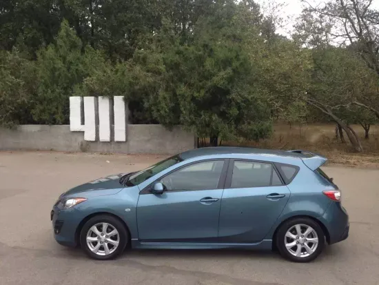 Пороги MPS стиль на MAZDA 3 BL