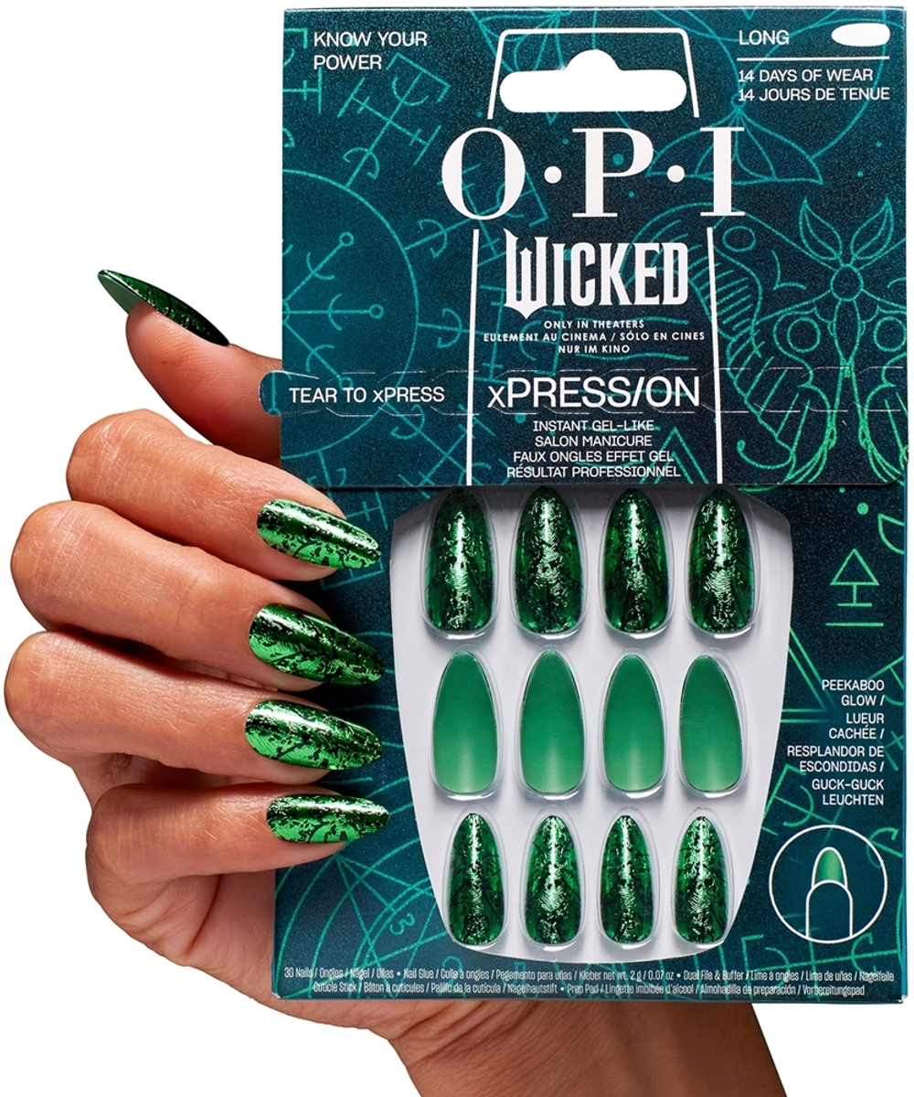 OPI Wicked xPRESS/ON - накладные ногти, 1 шт.
