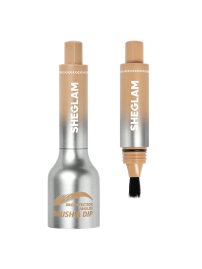 Sheglam Brow-Fection Angled Brush & Dip-Latte