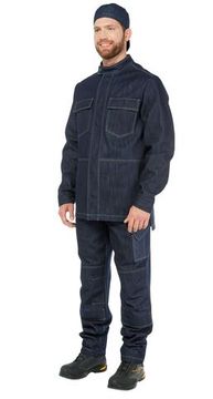 Костюм сварщика "Воркшоп" брюки (синий)