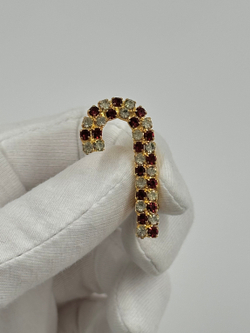 Брошь Карамельная трость