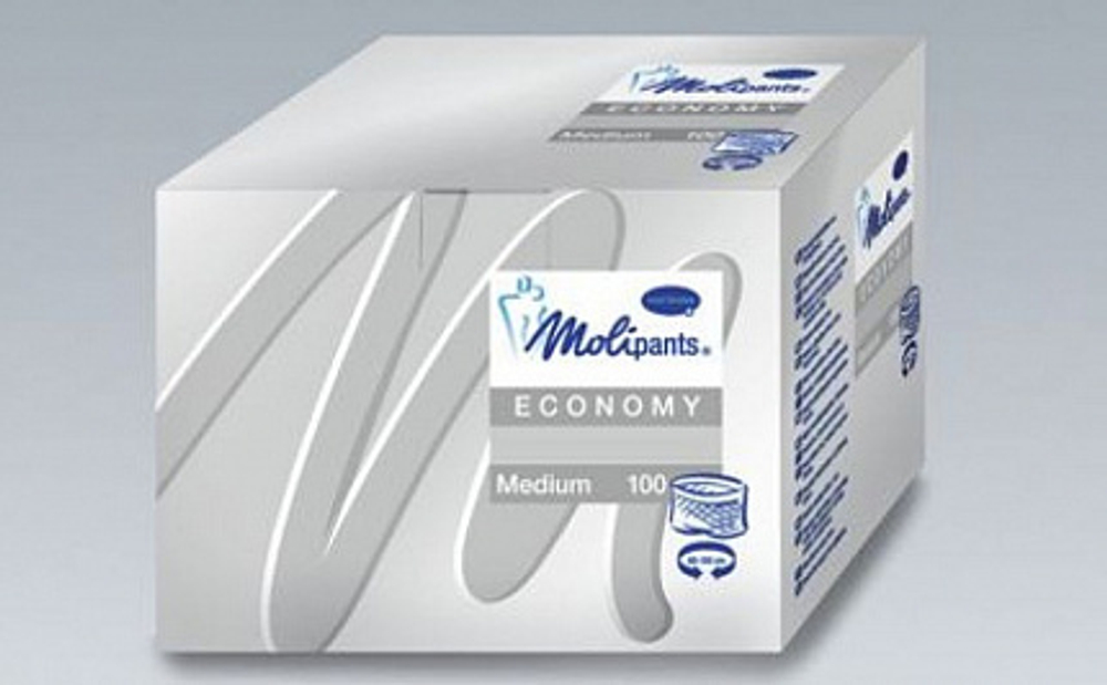 MoliPants Economy - МолиПанц Экономи - Эластичные штанишки для фиксации прокладок, размер М, 100 шт.
