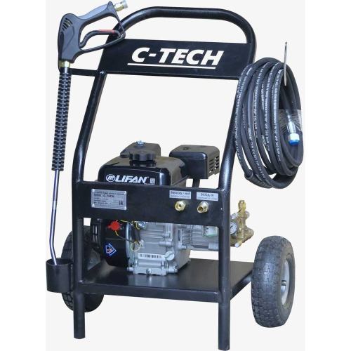 Бензиновая мойка высокого давления C-TECH (200 бар, до 600 л/ч, 4.8 кВт / 7 л.с.) NC2010FT1BP