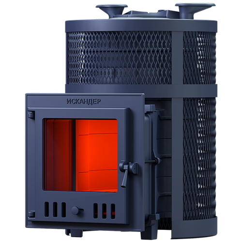Чугунная печь для бани Искандер ЗК 25 (M) Pro Ураган