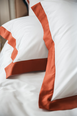 Постельное белье 2 спальное евро Сlaire&Caroll Adour Aereo белое