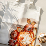 Шоппер кремовый