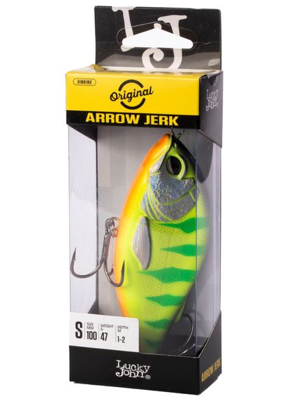 Воблер тонущий LJ ORIGINAL ARROW JERK S 10.00/CB
