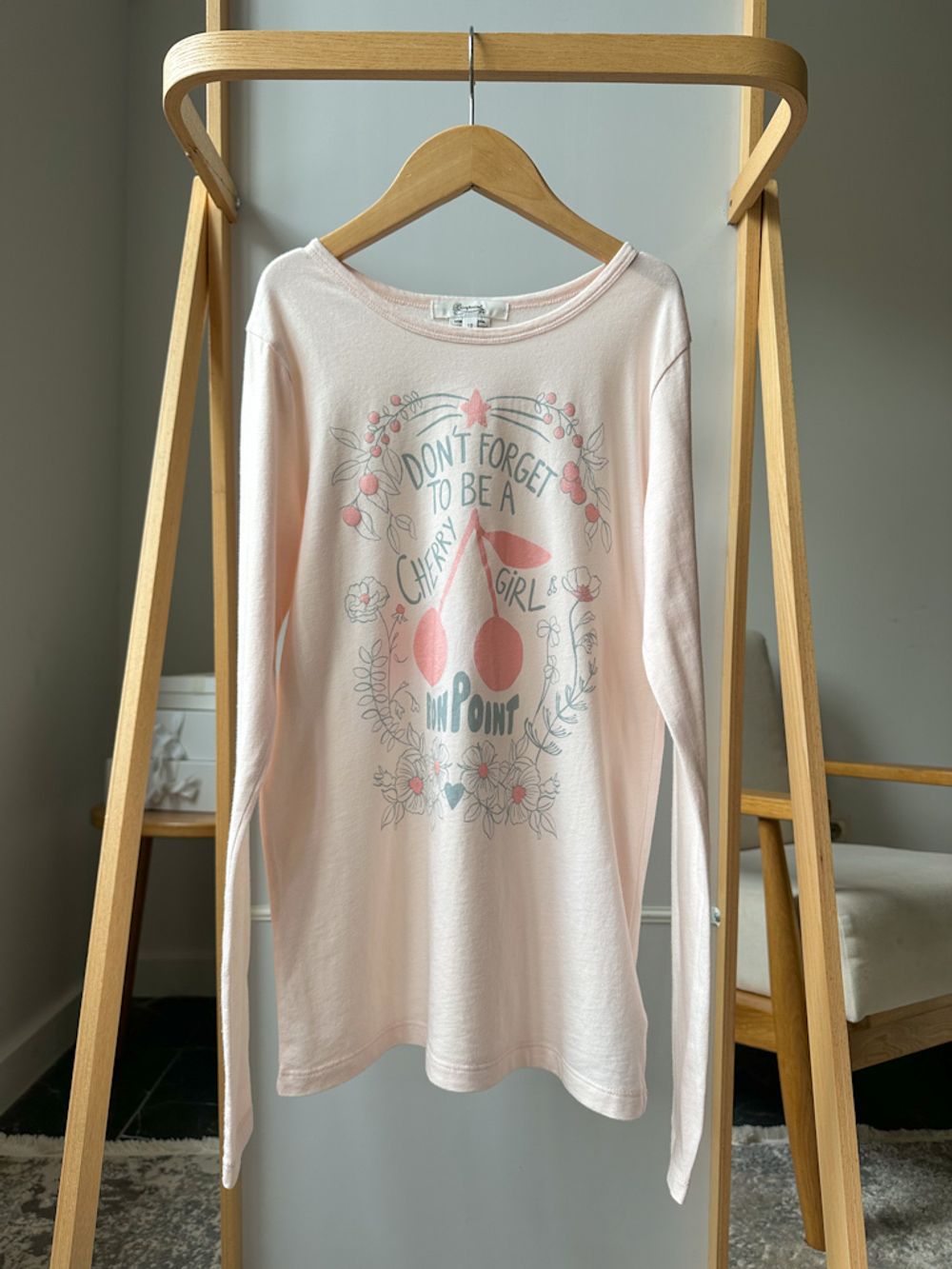 Новый хлопковый лонгслив Bonpoint, 152