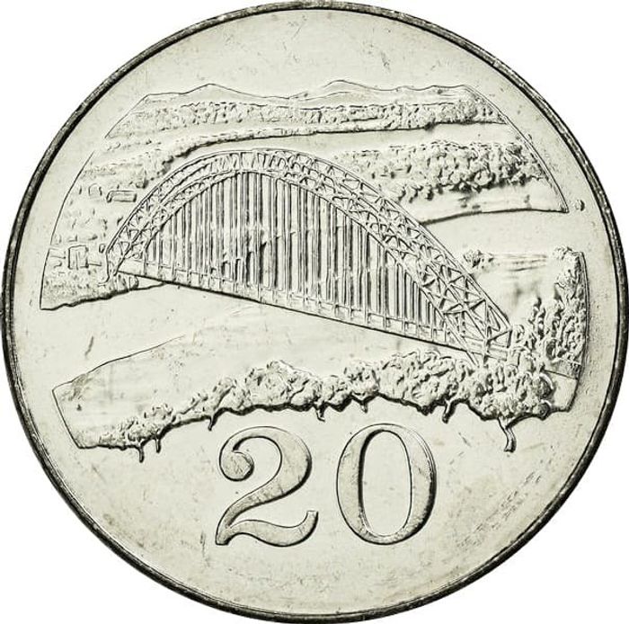 20 центов 2001 Зимбабве