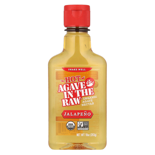 In the Raw, Organic Hot Agave In The Raw®, халапеньо, 283 г (10 унций)