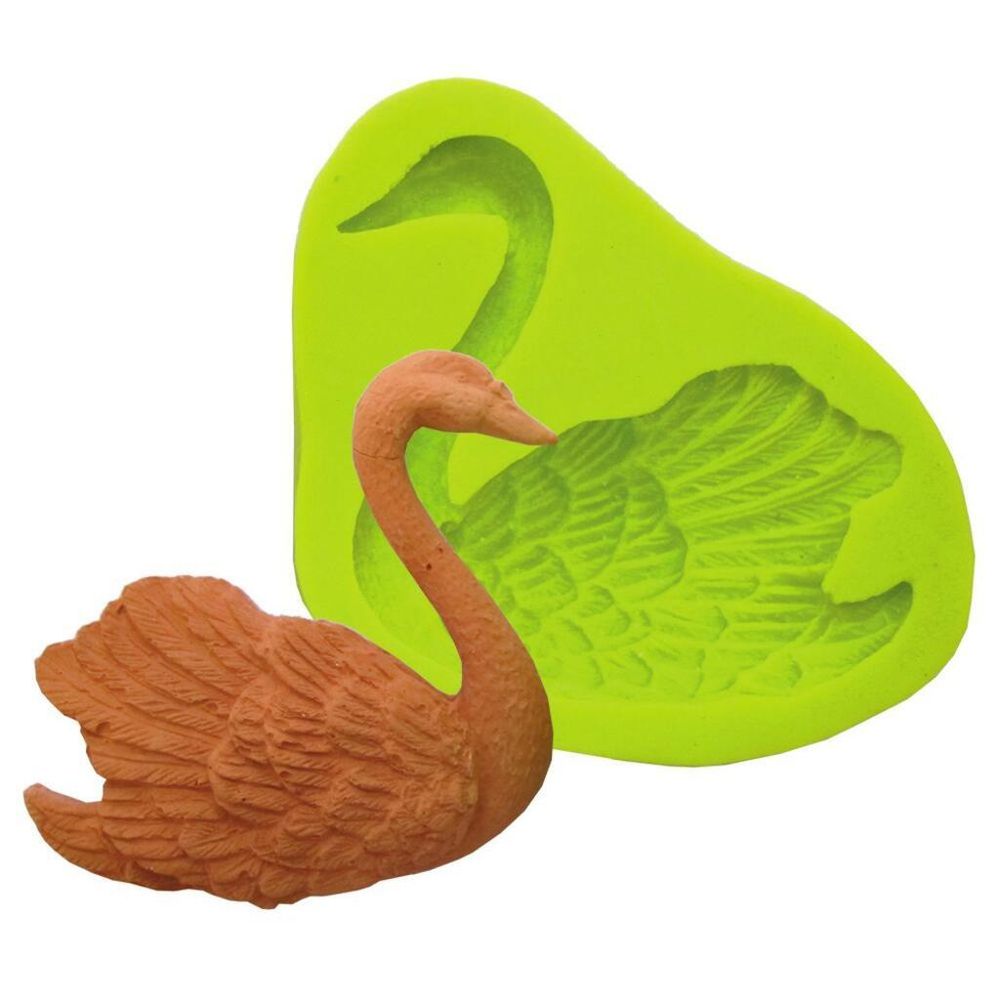 Форма кондитерская "Лебедь" 7*5 см силикон P.L.