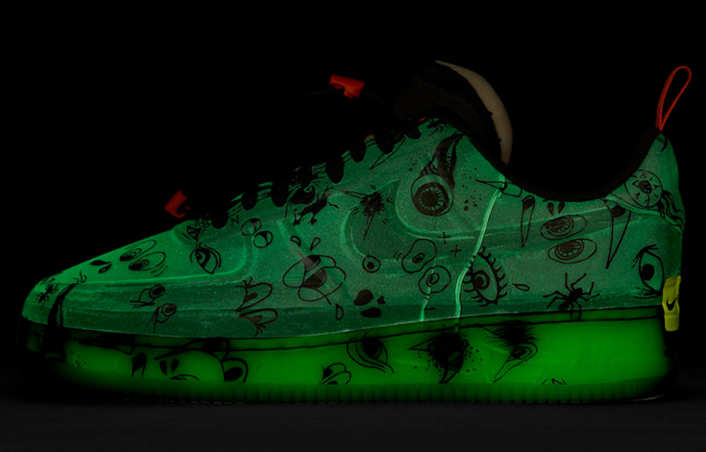 Кроссовки Nike Air Force 1 Experimental "Halloween"