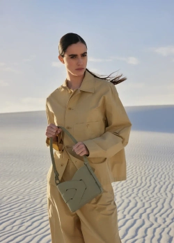 POLENE СУМКА NODDE, ОЛИВКОВЫЙ