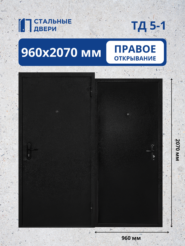 Входная дверь ТД 5-1