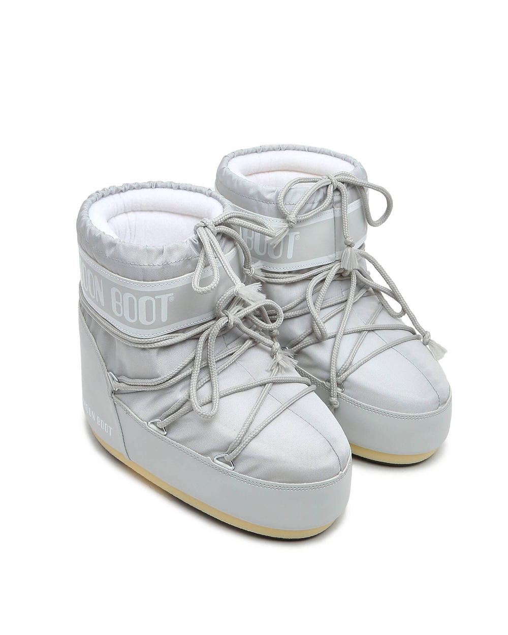 Утепленное угги MOON BOOT CLASSIC LOW 2 Moon Boot - серый(14093400)