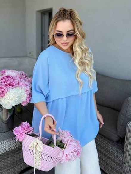 Блузка УК-2055-3 Фабрика Моды