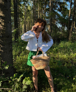 Рубашка с завязками