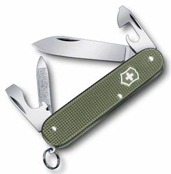Нож перочинный Victorinox Alox Cadet 84мм 9 функц оливковый (0.2601.L17)