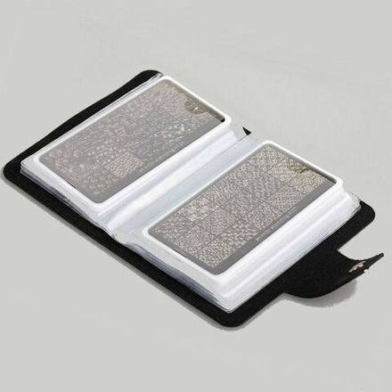 Swanky Stamping Кейс для пластин черный, на 20шт