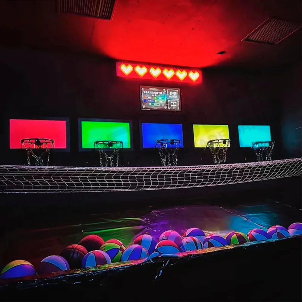 Интерактивная зона «Светящийся баскетбол»