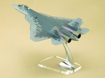 Модель самолета Су-57 (М1:72, 054, Пиксели)