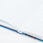 Блокнот А5 (135х206 мм), 96 л., твердый переплет, ламинированная обложка, клетка, BRAUBERG, "Шотландка", 123248