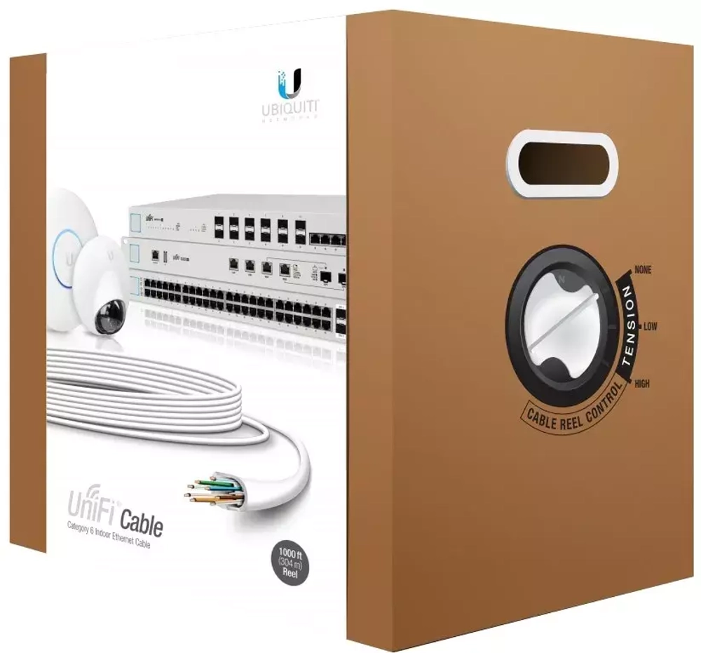 UTP-кабель Ubiquiti UniFi CAT6 CMR (9U-CABLE-C6-CMR)