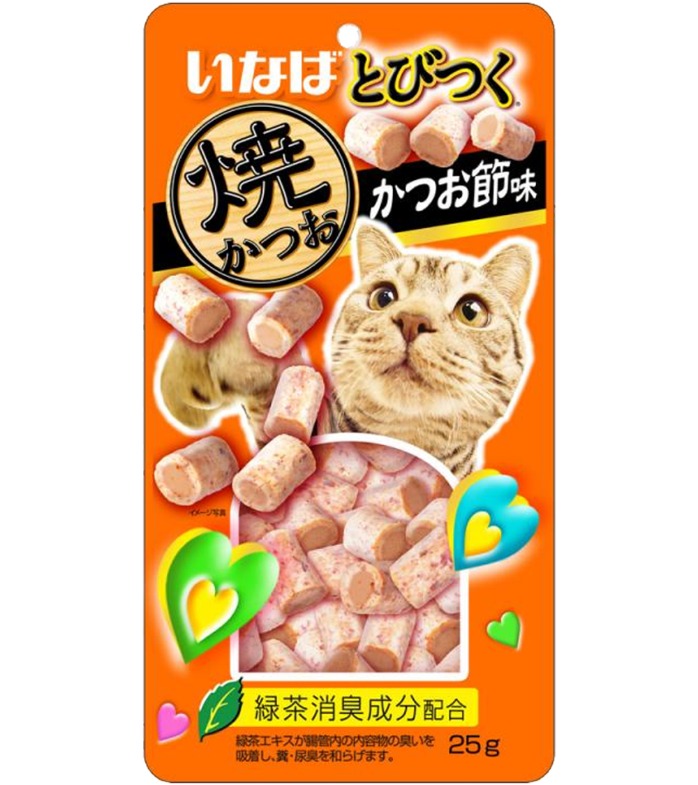 Inaba Tobitsuko Запеченое лакомство со вкусом кацуобуси 25гр.