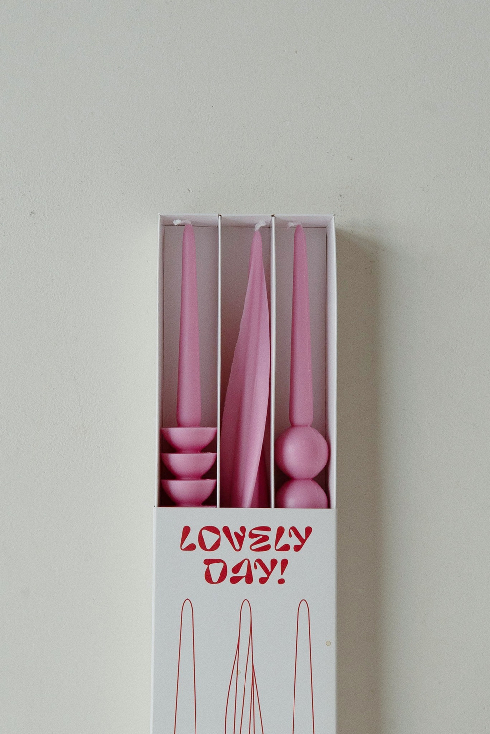 Набор из 3-х свечей / Lovely day
