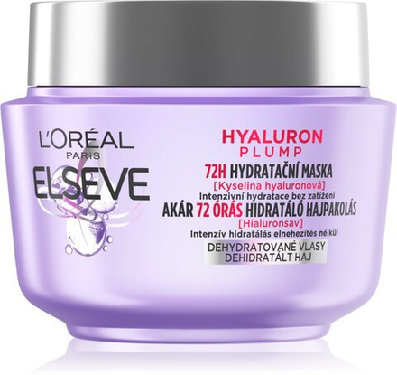 L’Oreal Paris Elseve Hyaluron Plump - маска для волос с гиалуроновой кислотой /   300  ml  / GTIN 3600524033514