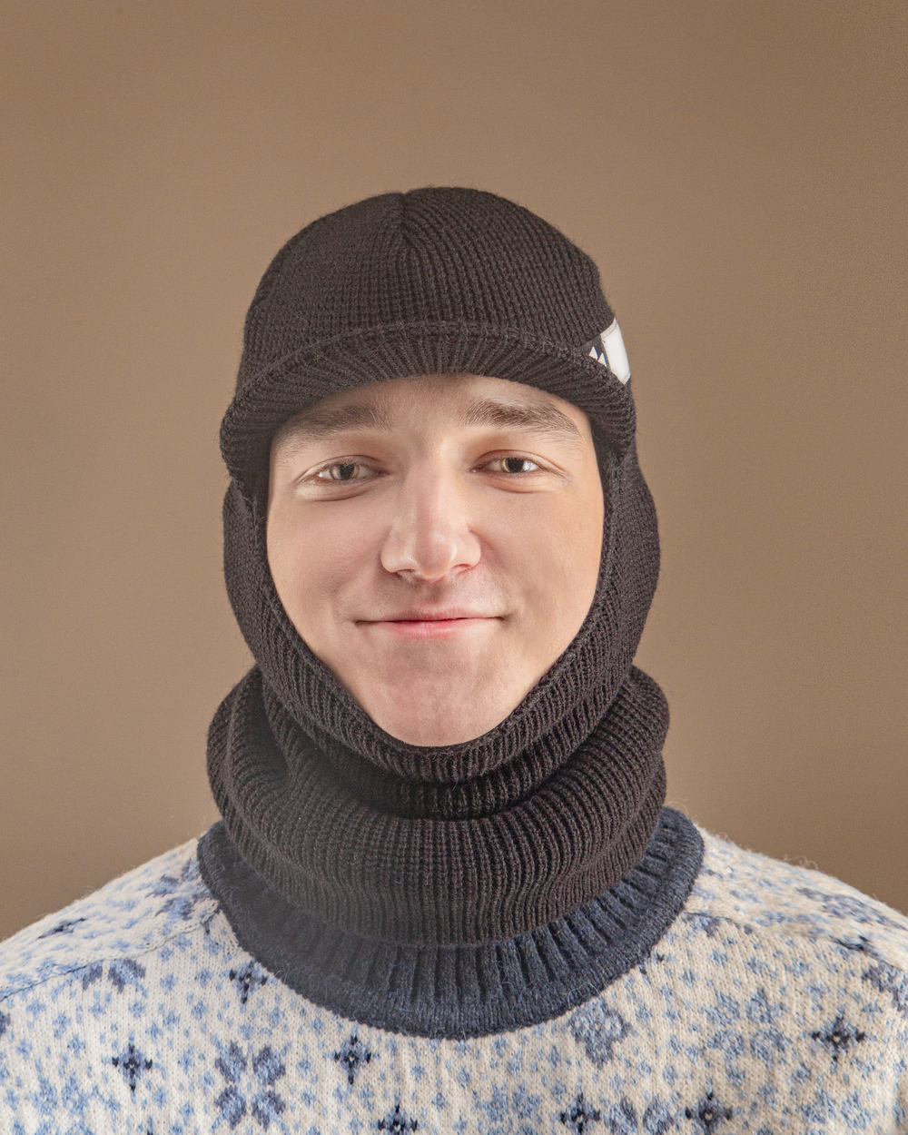 Шапка Fisherman Balaklava GO черный
