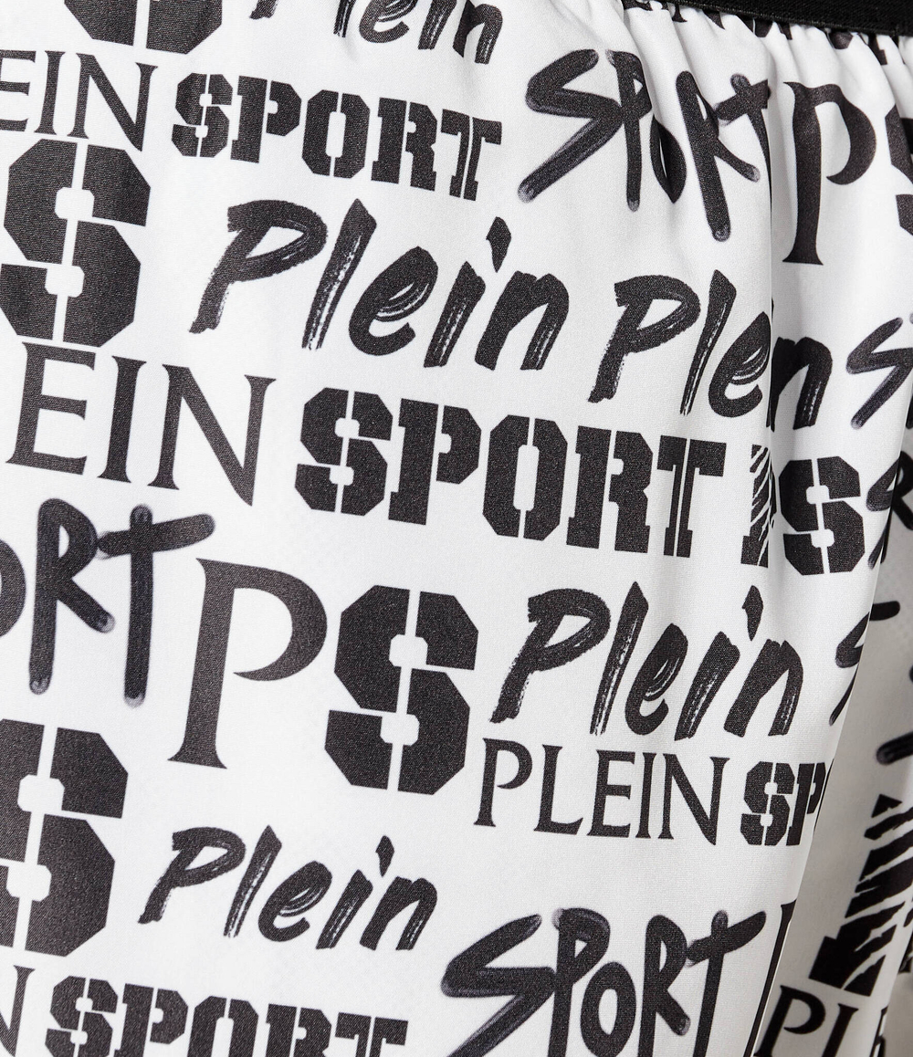 Шорты для плавания Plein Sport - белый(PS24MBL04)