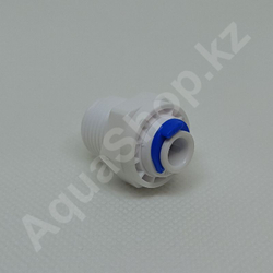 Фитинг QT-21A прямой 1/4"(f) x 3/8"(НР)