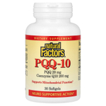 Natural Factors, PQQ-10, 30 капсул