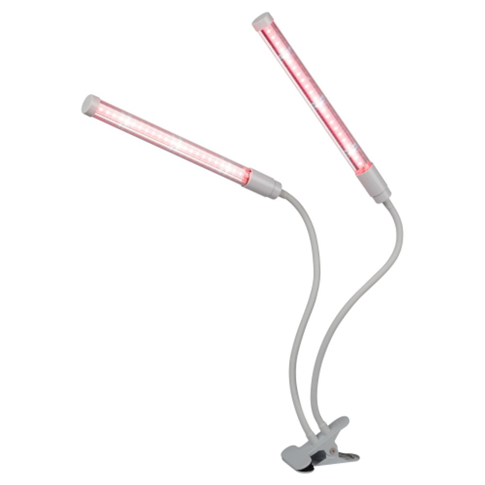 Светильник для растений на прищепке ЭРА FITO-20W-АLED-L полного спектра 12 Вт белый