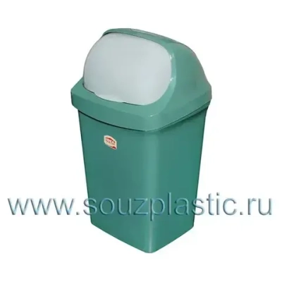 Контейнер для мусора РОЛЛ ТОП 9л Мраморный 0,411,228х0,199м (комплект 14 шт)