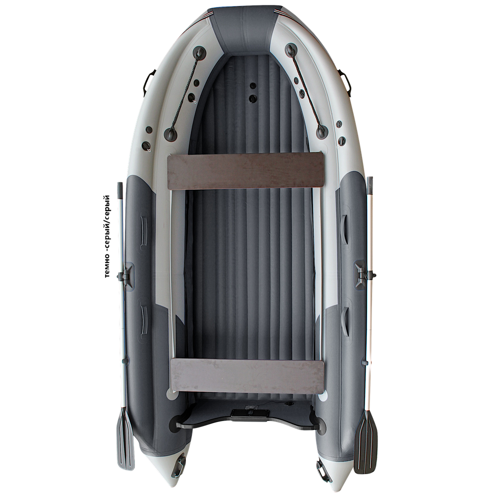 Лодка ПВХ Angler SKAT Тритон 390NDFi с Интегрированным фальшбортом ( Скат 390FI ) -