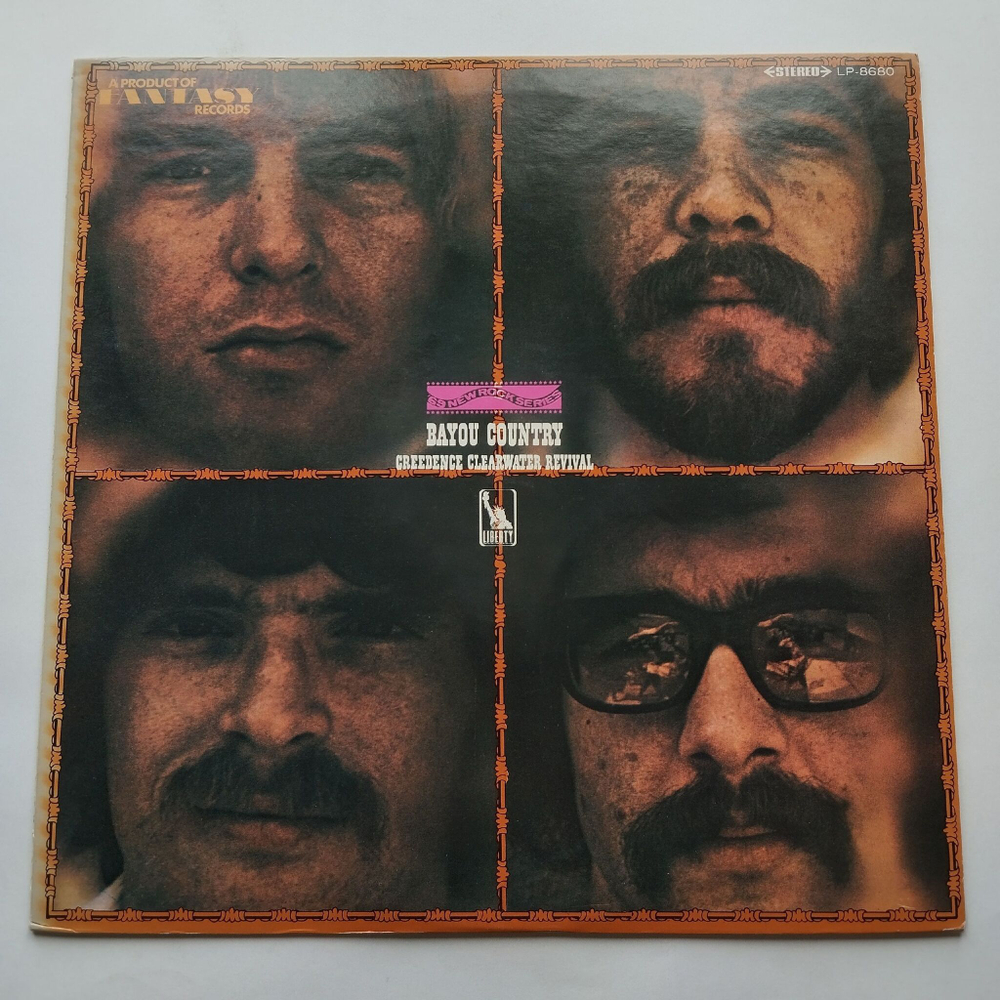 Винтажная виниловая пластинка LP Creedence Clearwater Revival Bayou Country (Japan 1969) (No Obi) Good Golly Miss Molly