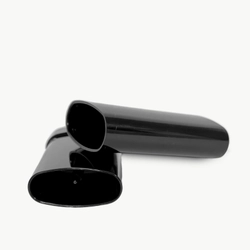 Тубус для дезодоранта пластик 15 мл Черный