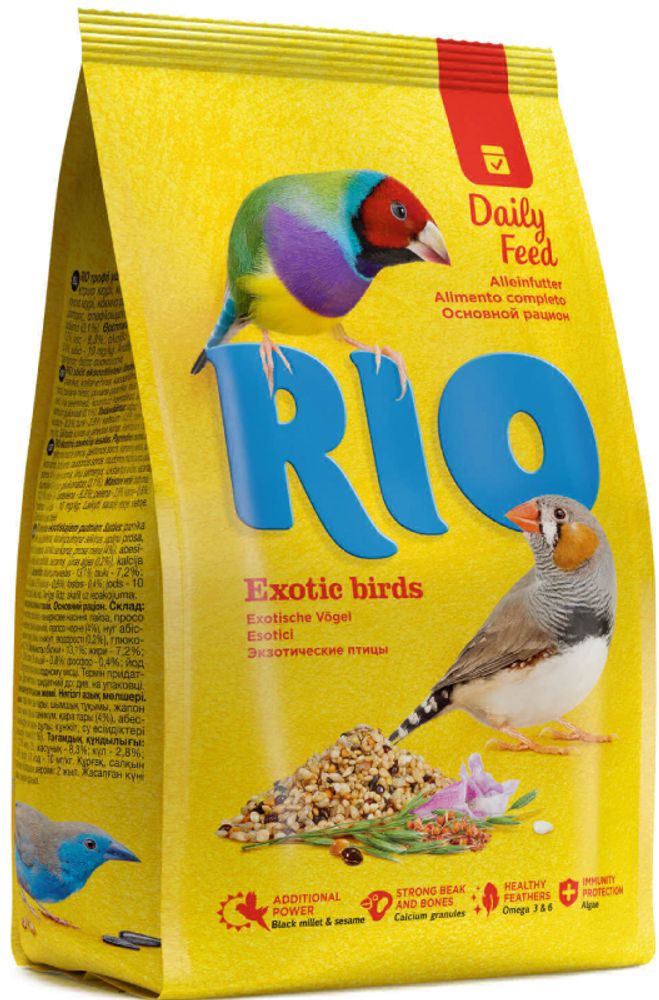 RIO корм для экзотических птиц 1кг