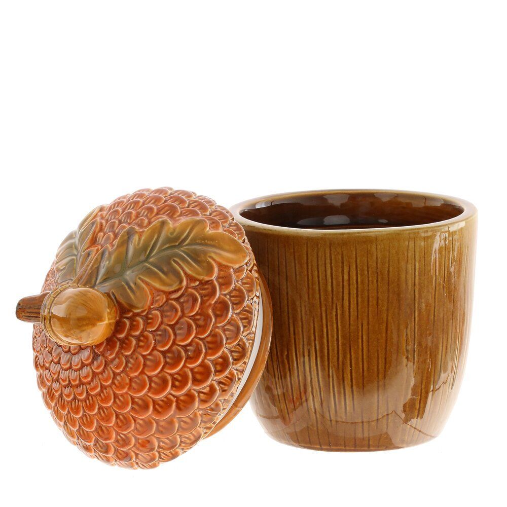 GAEM Емкость для сыпучих продуктов "Жёлудь", 1000 мл, L16 W16 H22 см, 2в.