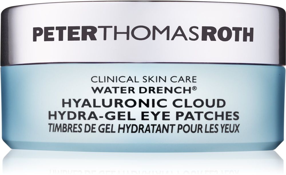 Peter Thomas Roth Water Drench Hyaluronic Cloud Eye Patches - увлажняющие гелевые подушечки для области вокруг глаз /  60 szt.   / GTIN 670367007419