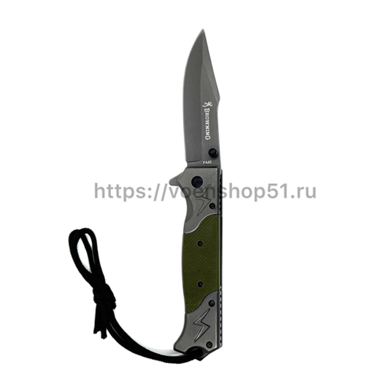 Нож складной Browning (зелен ручка)