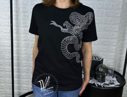 Футболка Philipp Plein Crystal Snake Edition