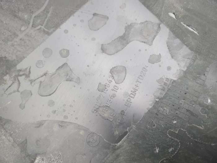 Бампер задний левая часть BMW X5 E70 (2006-2010)