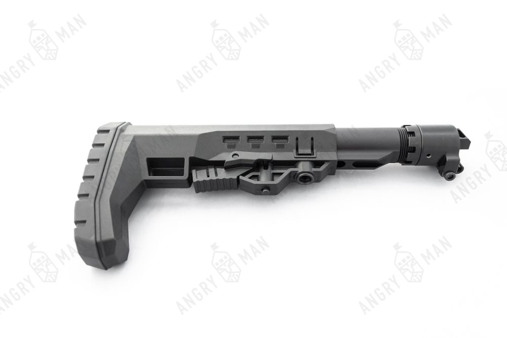 Комплект приклада на АК/Сайга складные влево, без завышения, Atom, K.Arma