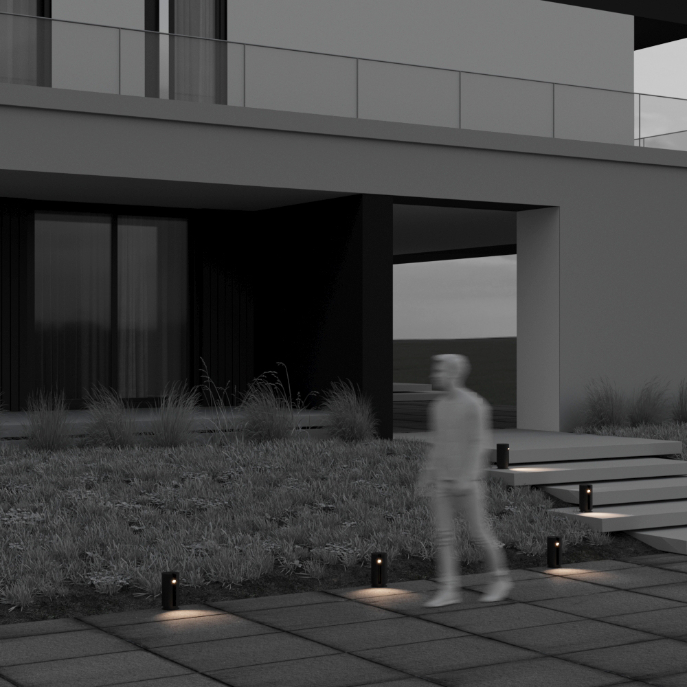 Ландшафтный светодиодный светильник Maytoni Cave O468FL-L3B3K